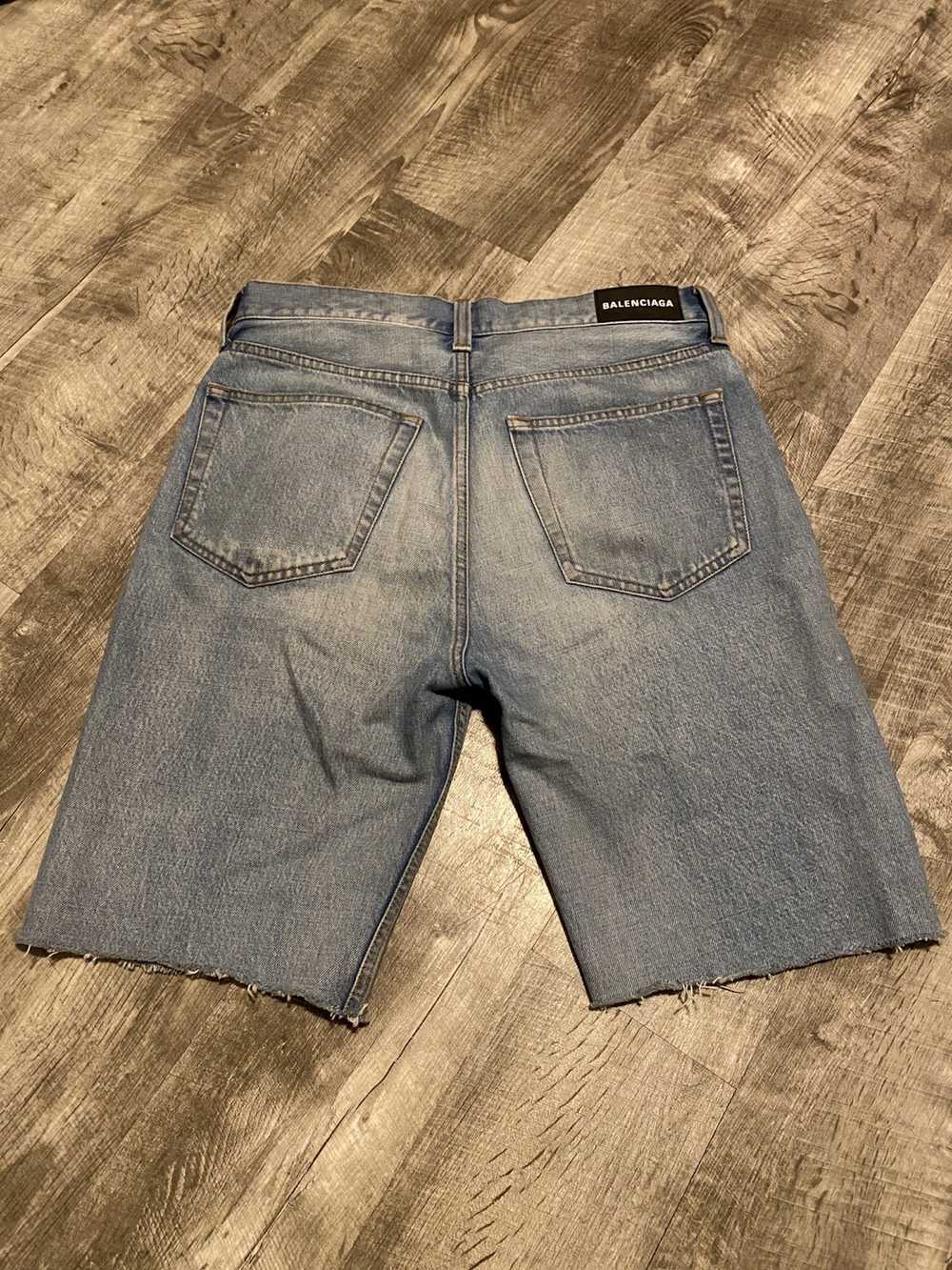 Balenciaga Balenciaga Denim Shorts - image 2