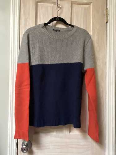 Cash Ca Color block wool sweater