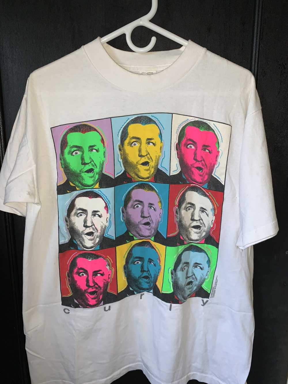 Vintage Vintage Single Stitch Three Stooges T-shi… - image 1