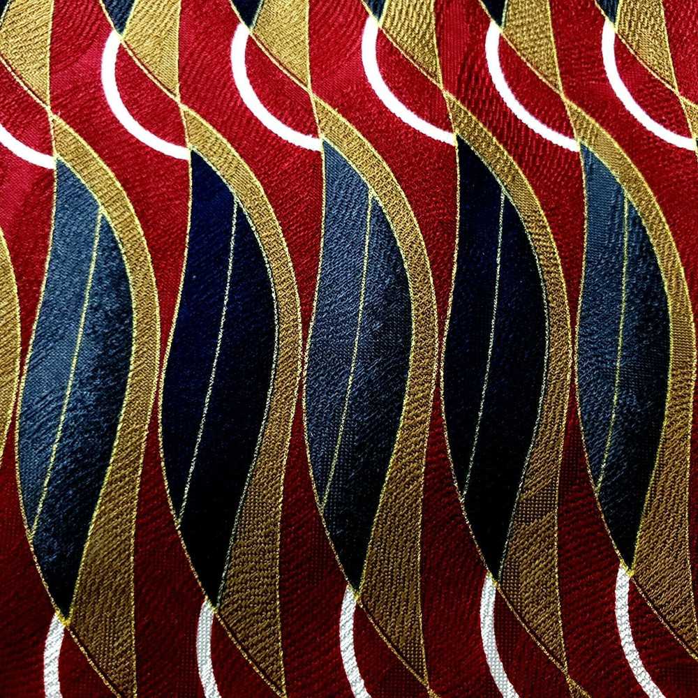 Givenchy Givenchy Monsieur Abstract Red Silk Tie … - image 2