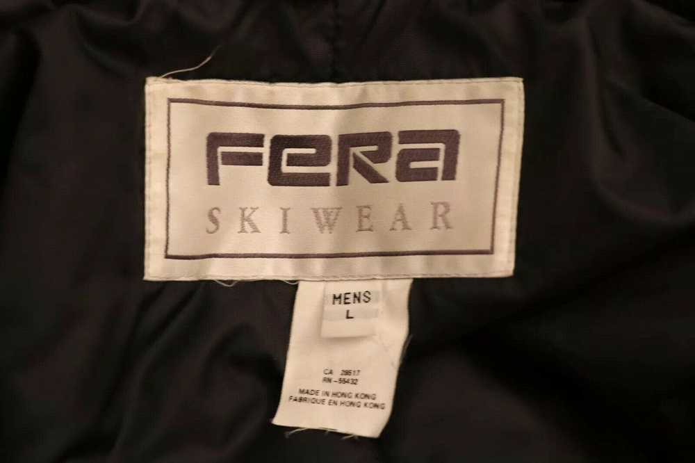 Fera Fera Skiwear Mens L Red Ski Jacket Winter Co… - image 9