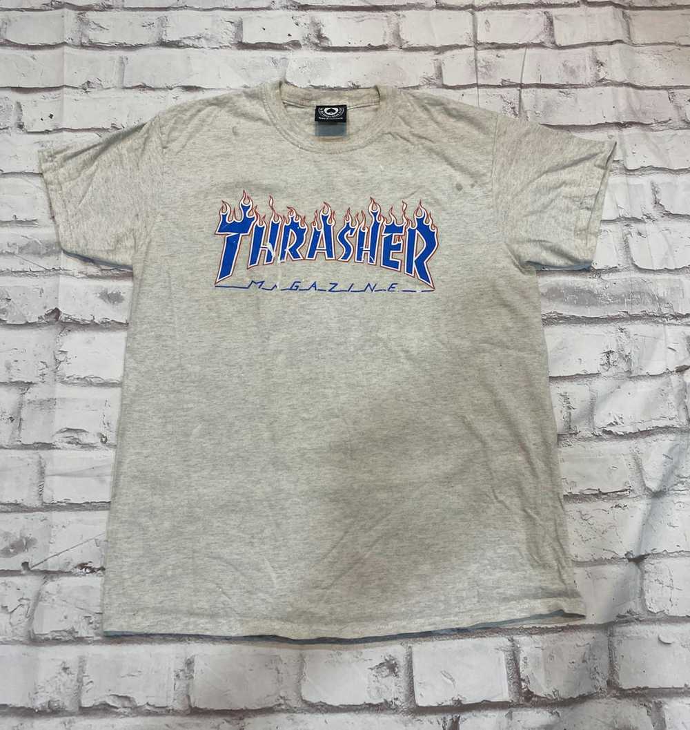 Thrasher Thrasher TShirt Worn Stains - image 1