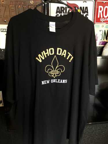 Gildan New Orleans Saints Who Dat! Shirt