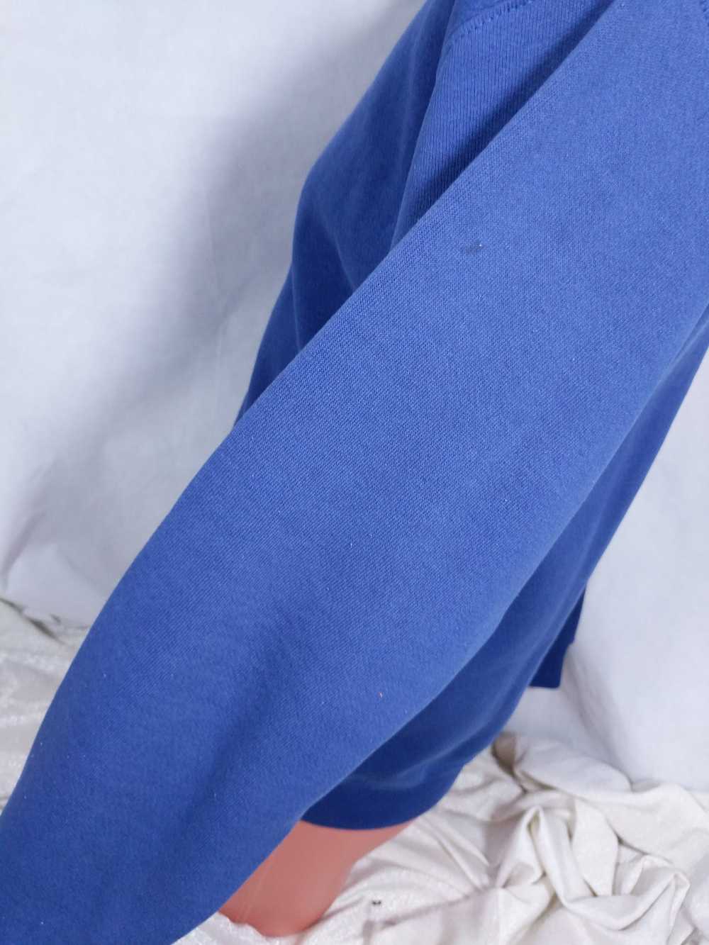 Blank × Vintage Vtg Cheetah Blank Blue Sweatshirt… - image 10