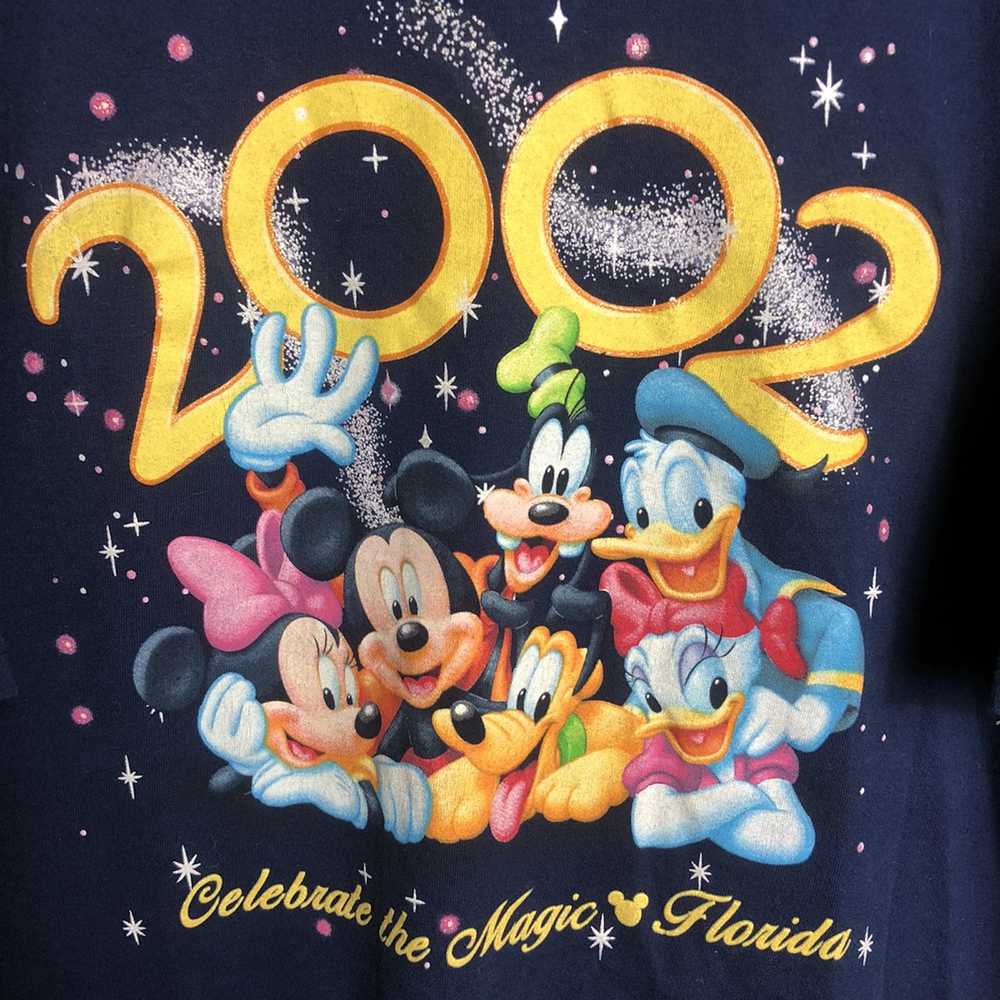 Vintage Early 2000’s Disney world promo T-shirt X… - image 3