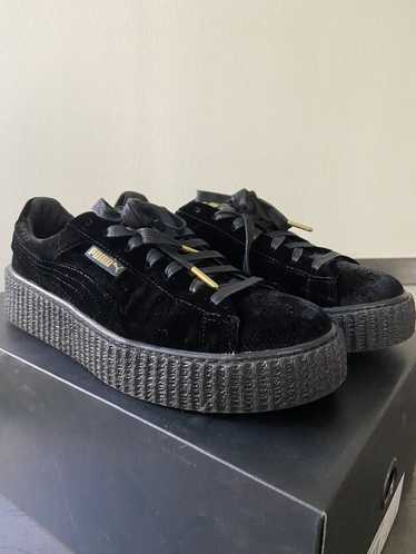 Puma × Puma X Rihanna Fenti Creeper Velvet Black s