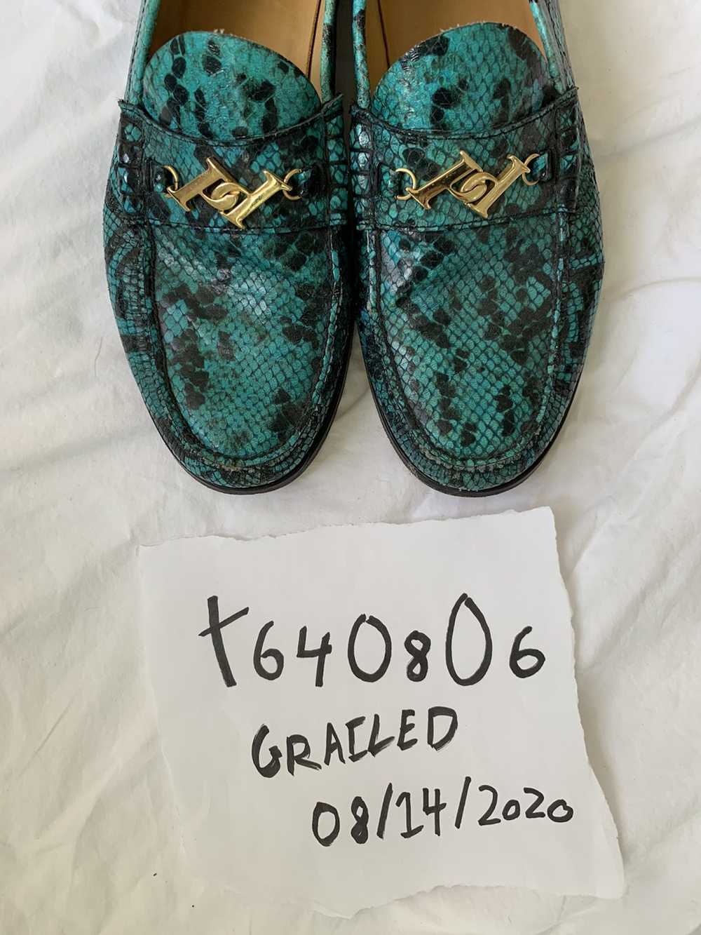 Palace Palace Blue Snake Print Loafer - image 4