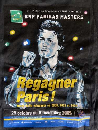 Adidas 2005 Adidas BNP Paribas Masters Vintage Tee - image 1