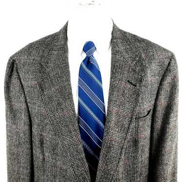 Austin Reed Austin Reed 44L 2 Button Tweed Check … - image 1