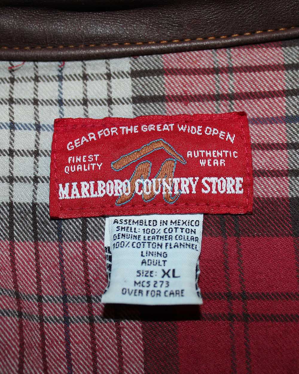 Marlboro × Vintage Vintage Marlboro Denim Jacket - image 4