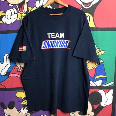 Vintage Early 2000’s snickers promo t-shirt XL - image 1