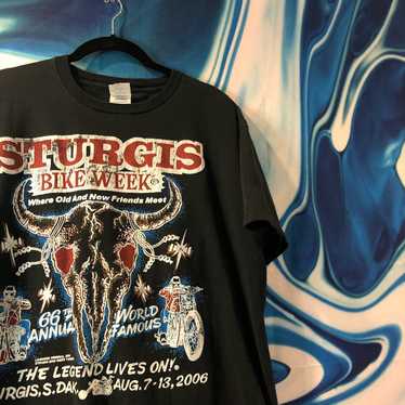 Delta × Vintage 2006 Sturgis Rally Bike Week shirt