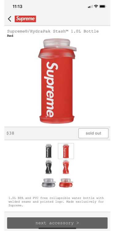 Supreme Supreme/ Hydrapak Stash 1.01 L Bottle - image 1