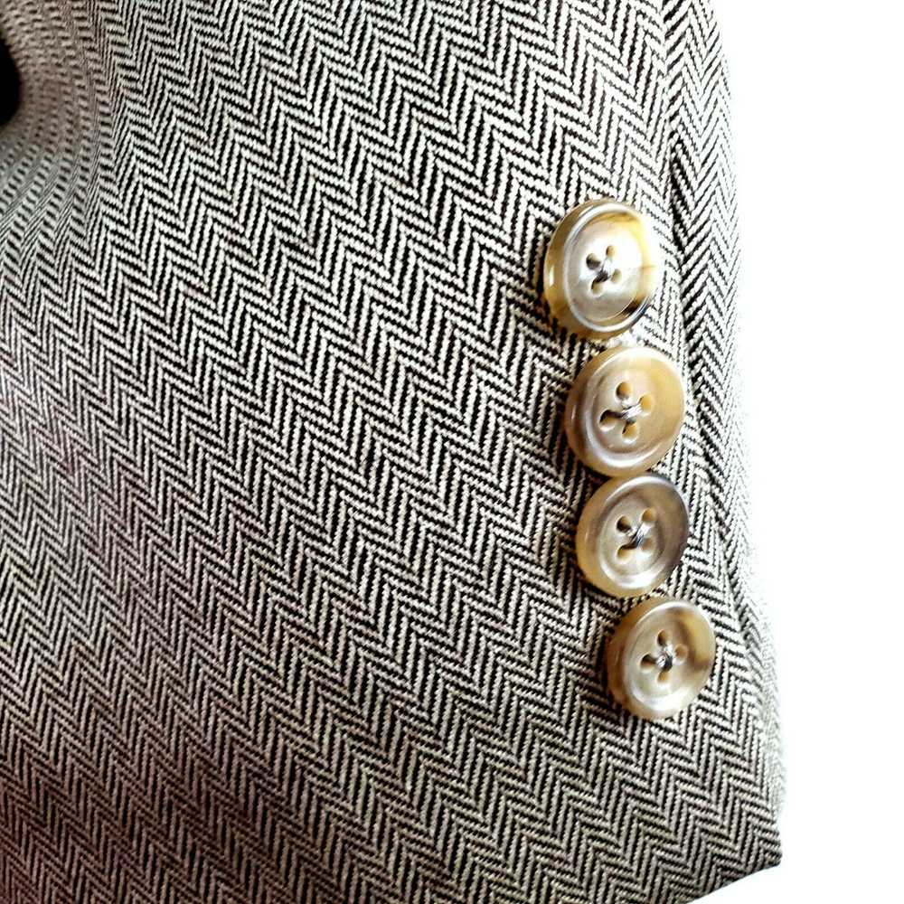 Jos. A. Bank Jos A Bank 46R 2 Button Herringbone … - image 4