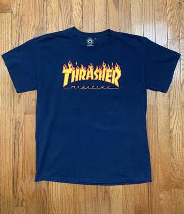Thrasher Thrasher Worldwide Magazine Flame Logo Gr