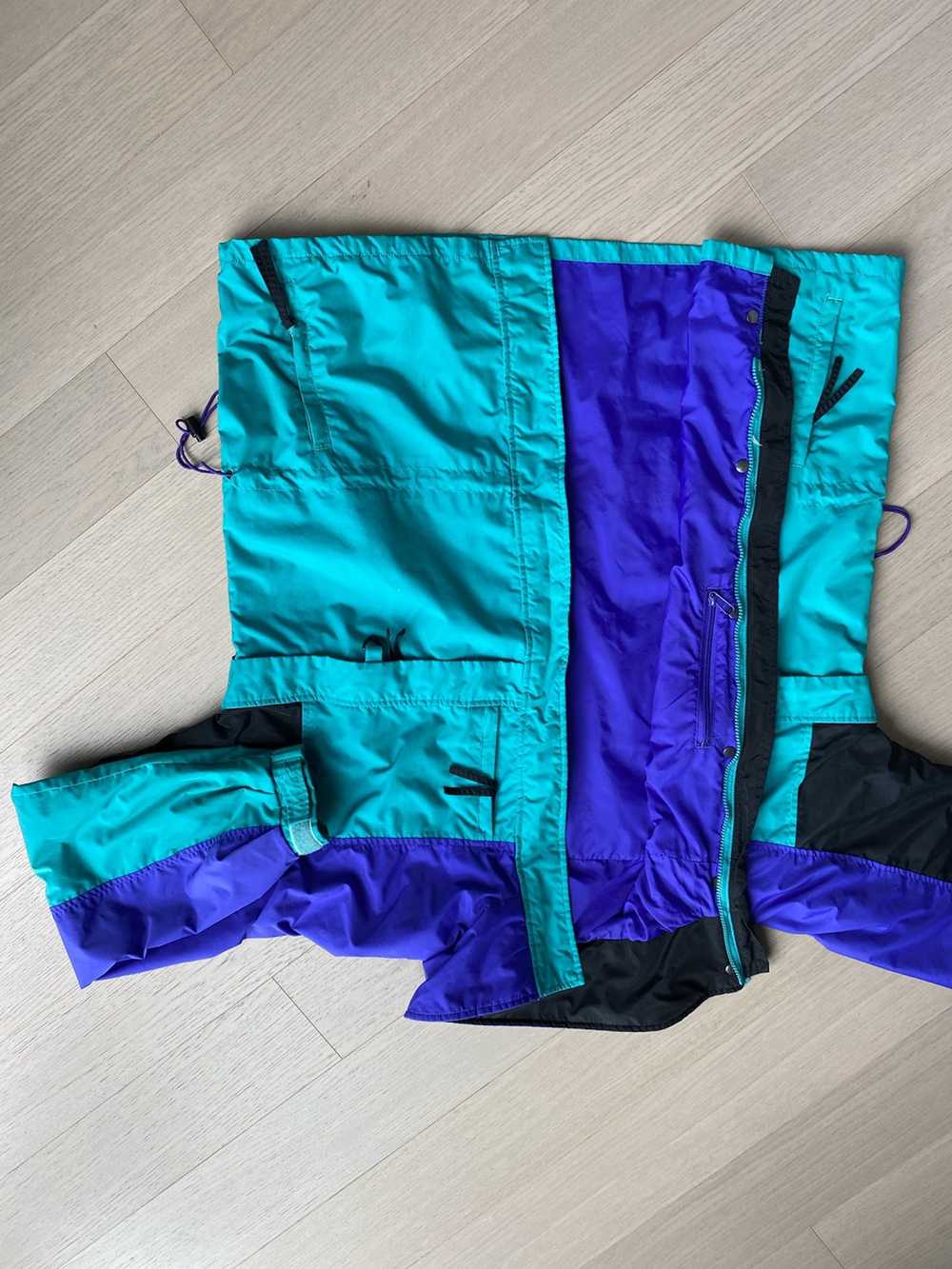 Columbia Vintage 90’s Columbia Gizzmo windbreaker… - image 5