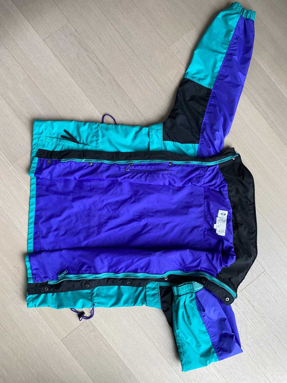 Columbia Vintage 90’s Columbia Gizzmo windbreaker… - image 7