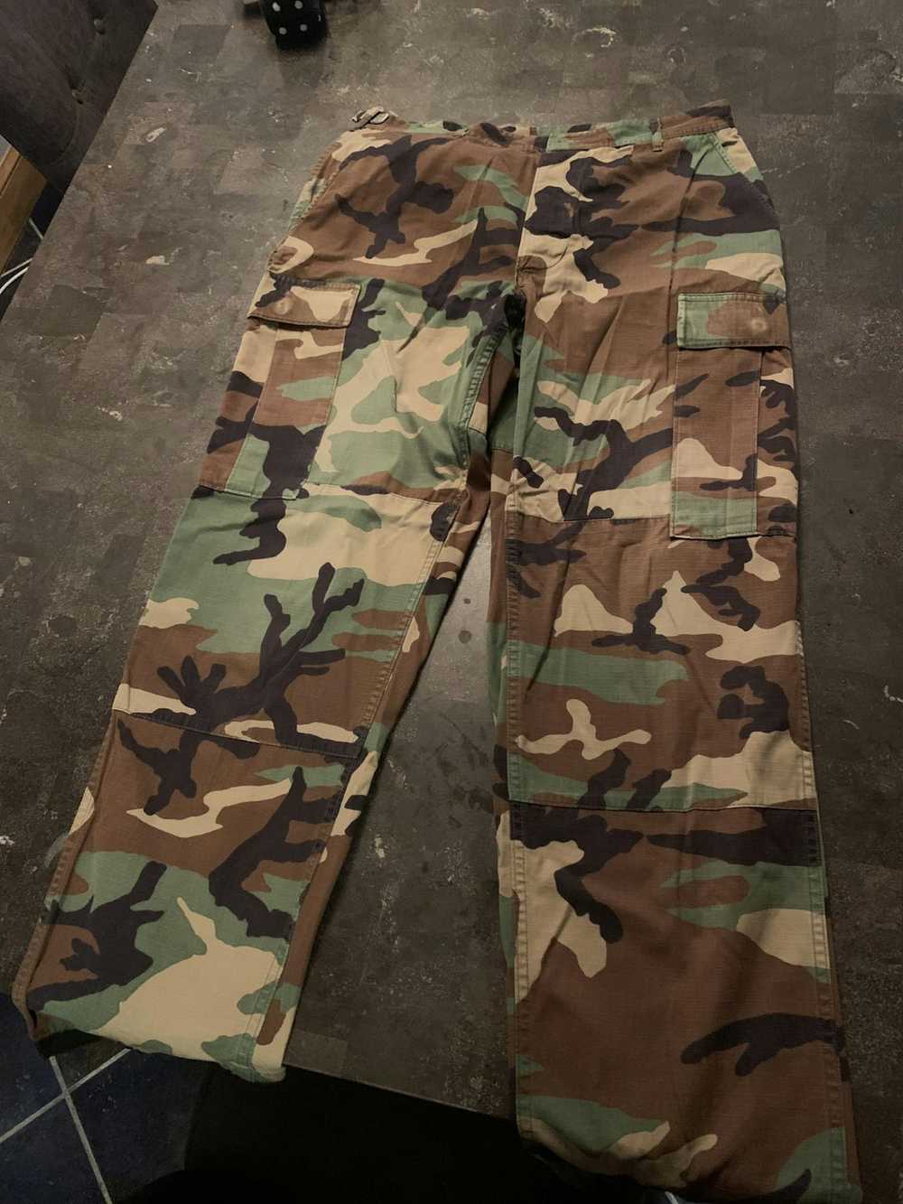 Camo Camouflage Pants - LIKE NEW - image 2