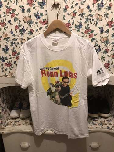 Anvil × Vintage Vintage 90s Ronn Lucas T-shirt - image 1