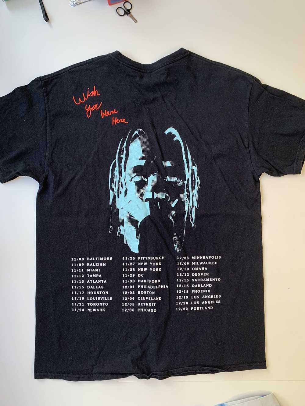 Travis Scott ASTROWORLD tour tee - image 2