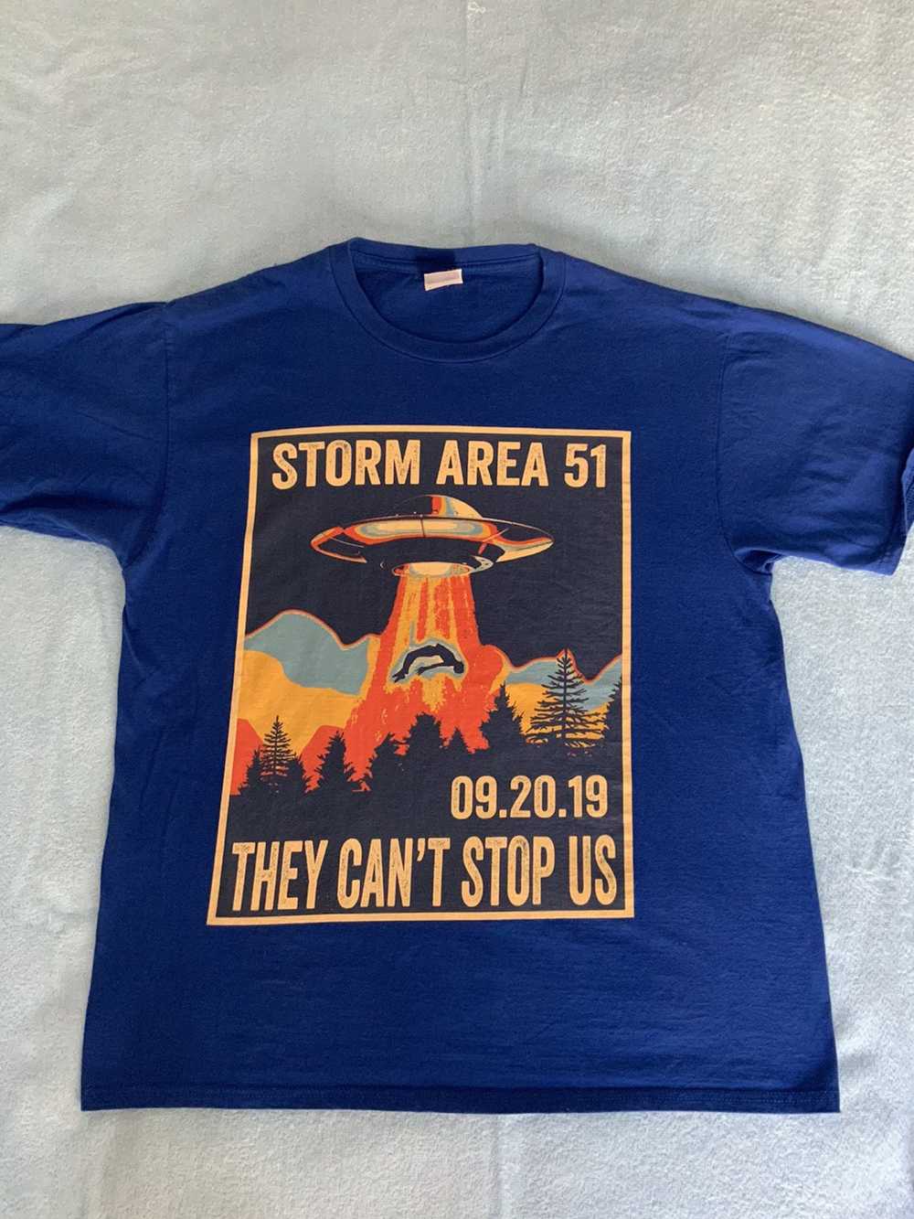 Streetwear Area 51 Graphic Tee - image 3