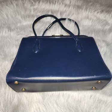 Vintage Navy Purse - image 1