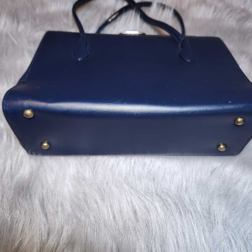 Vintage Navy Purse - image 2