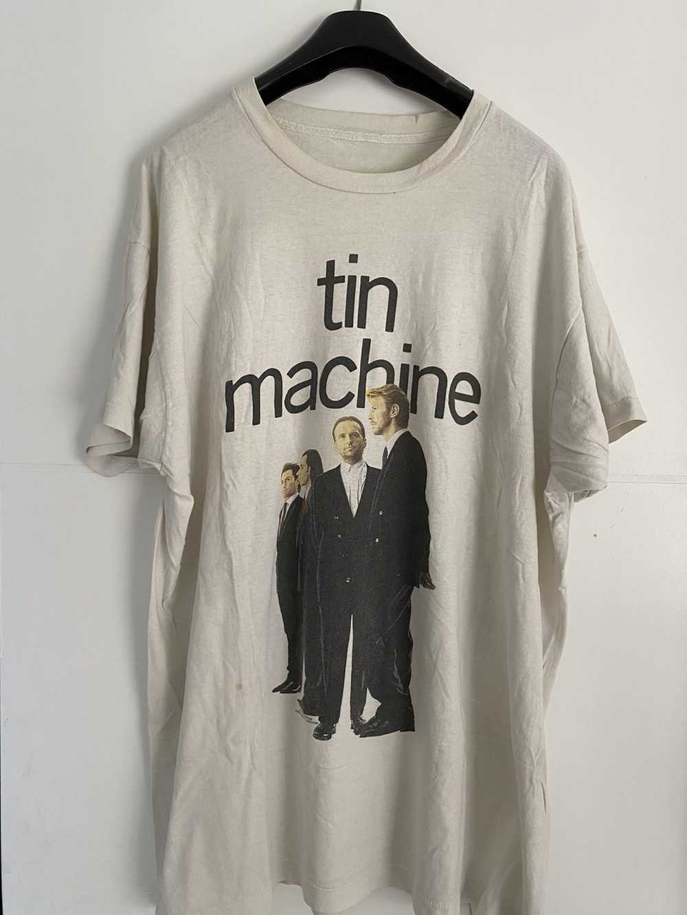 Band Tees × Vintage TIN MACHINE 1989 BROCKUM TEE - image 1