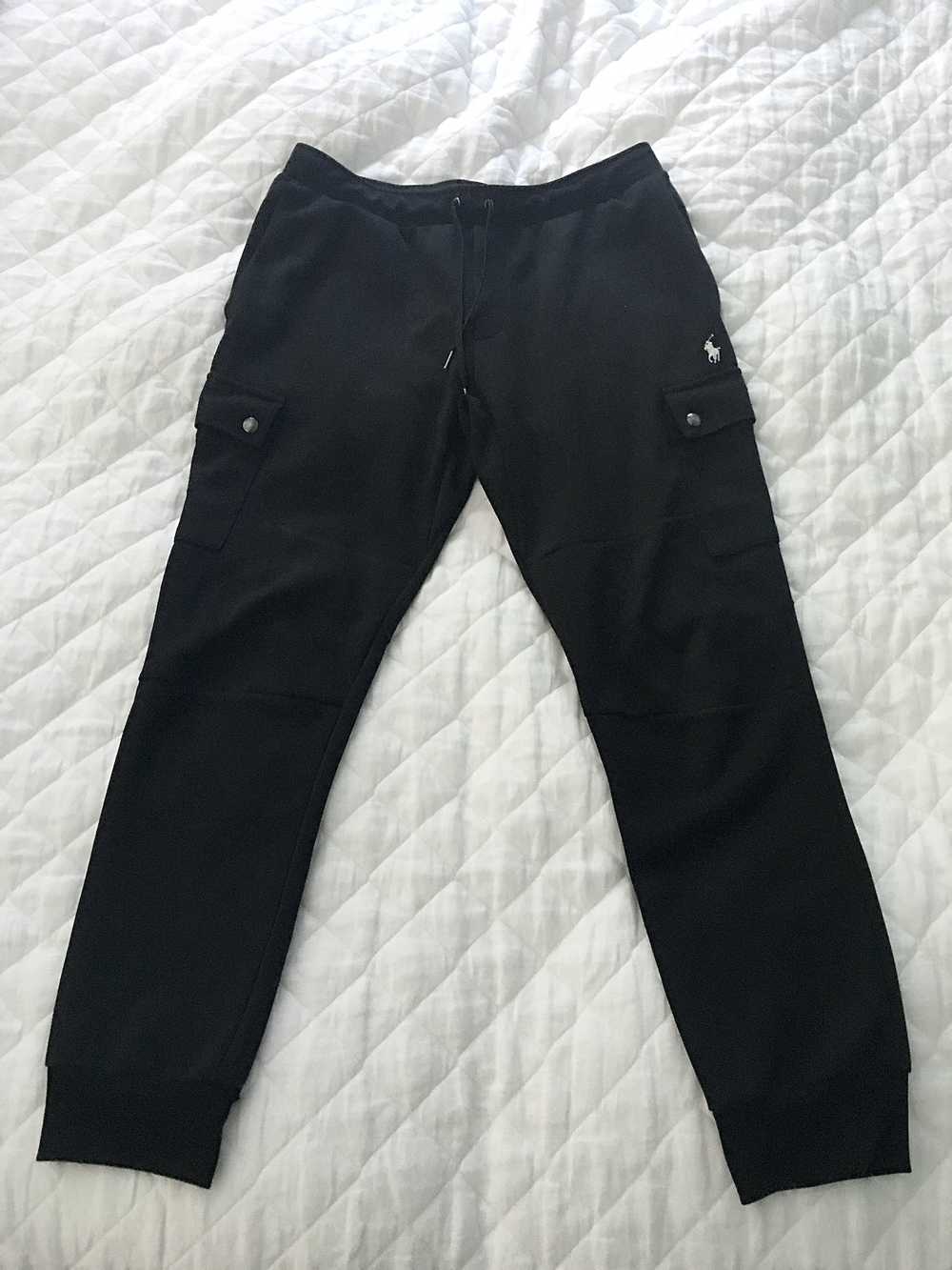 Ralph Lauren Double Knit Cargo Track Pants - image 1