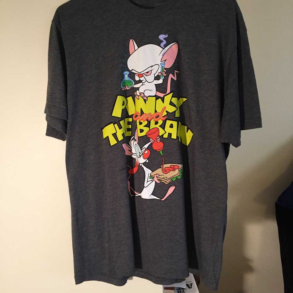 Cartoon Network Pinky & Brain Animaniacs Tee - image 2