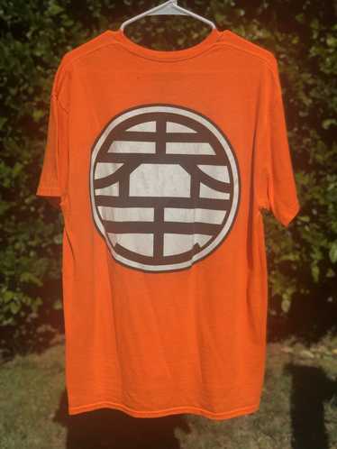 Vintage Dragon Ball Z Shirt Orange Size Large Vin… - image 1