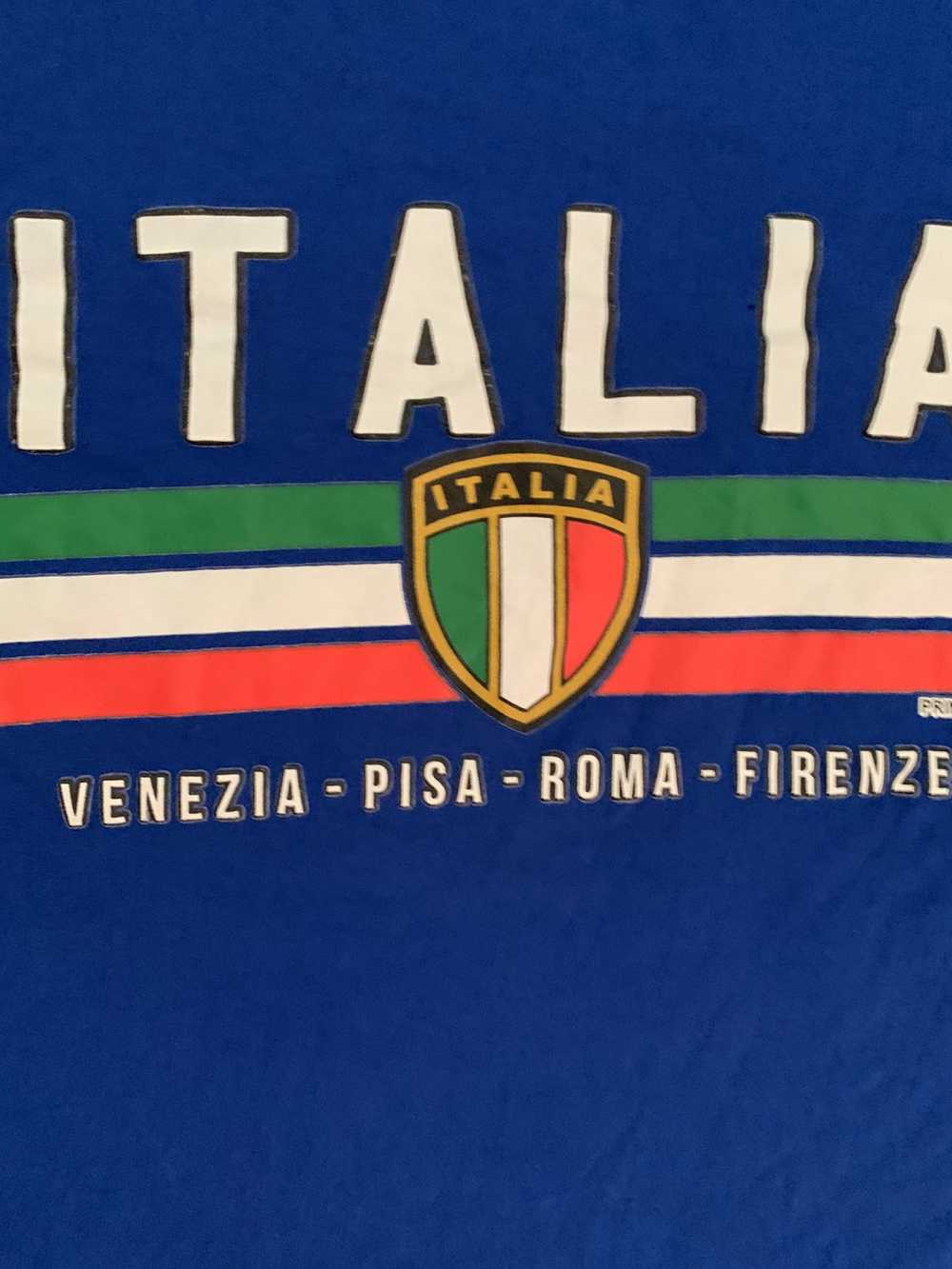 Italia Independent × Vintage Italia Badge T shirt… - image 2