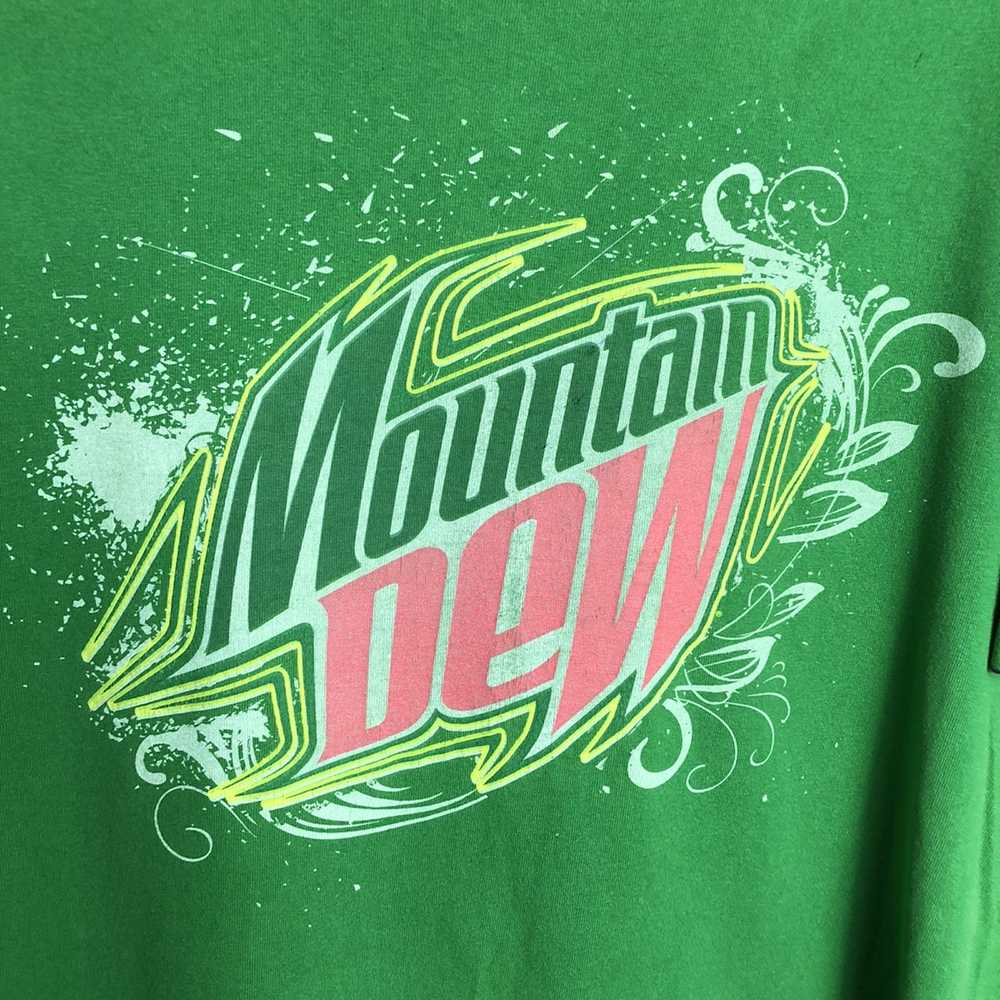 Vintage Early 2000’s Mountain Dew Soda Promo T-shirt … - Gem