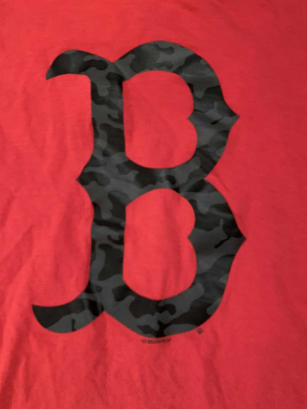 47 Brand Boston Red Sox Red Camo Shirt - image 2