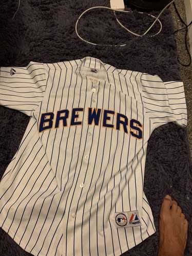 Majestic Brewers Vintage Jersey