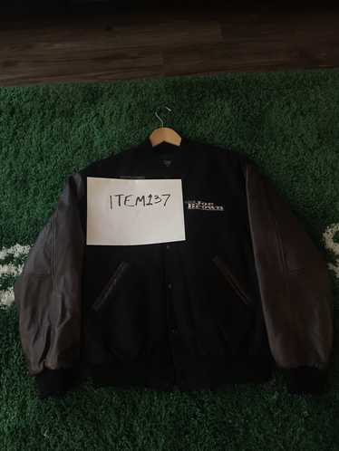 Other Black and Brown Leather Bomber