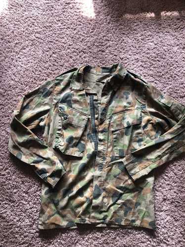 Vintage Camouflage Zip Up Jacket