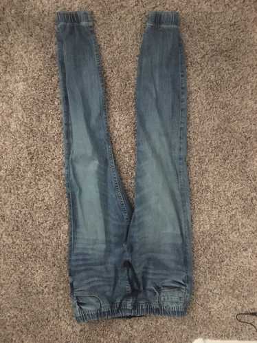 Hollister Blue Wash Holister denim jogger