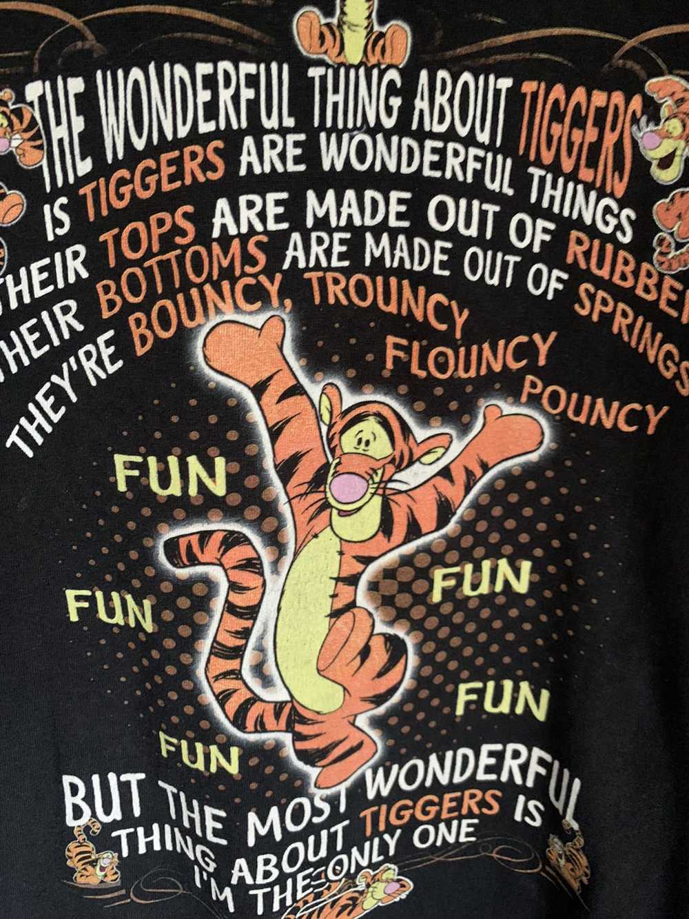 Vintage EARLY 90s Winnie the Pooh Tigger tee (199… - image 4