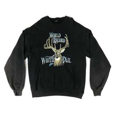 Vintage Vintage 80s World Record Whitetail Black … - image 1