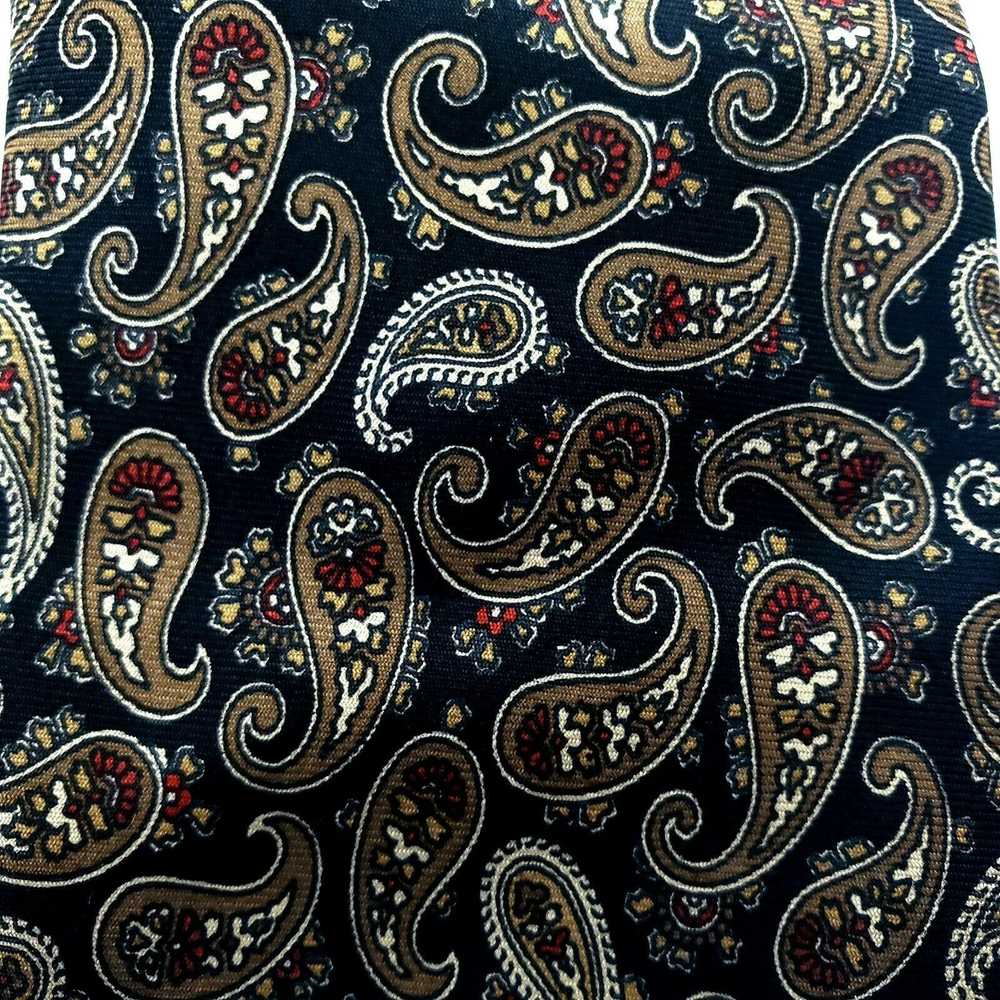 Robert Talbott Robert Talbott Print Paisley Brown… - image 2