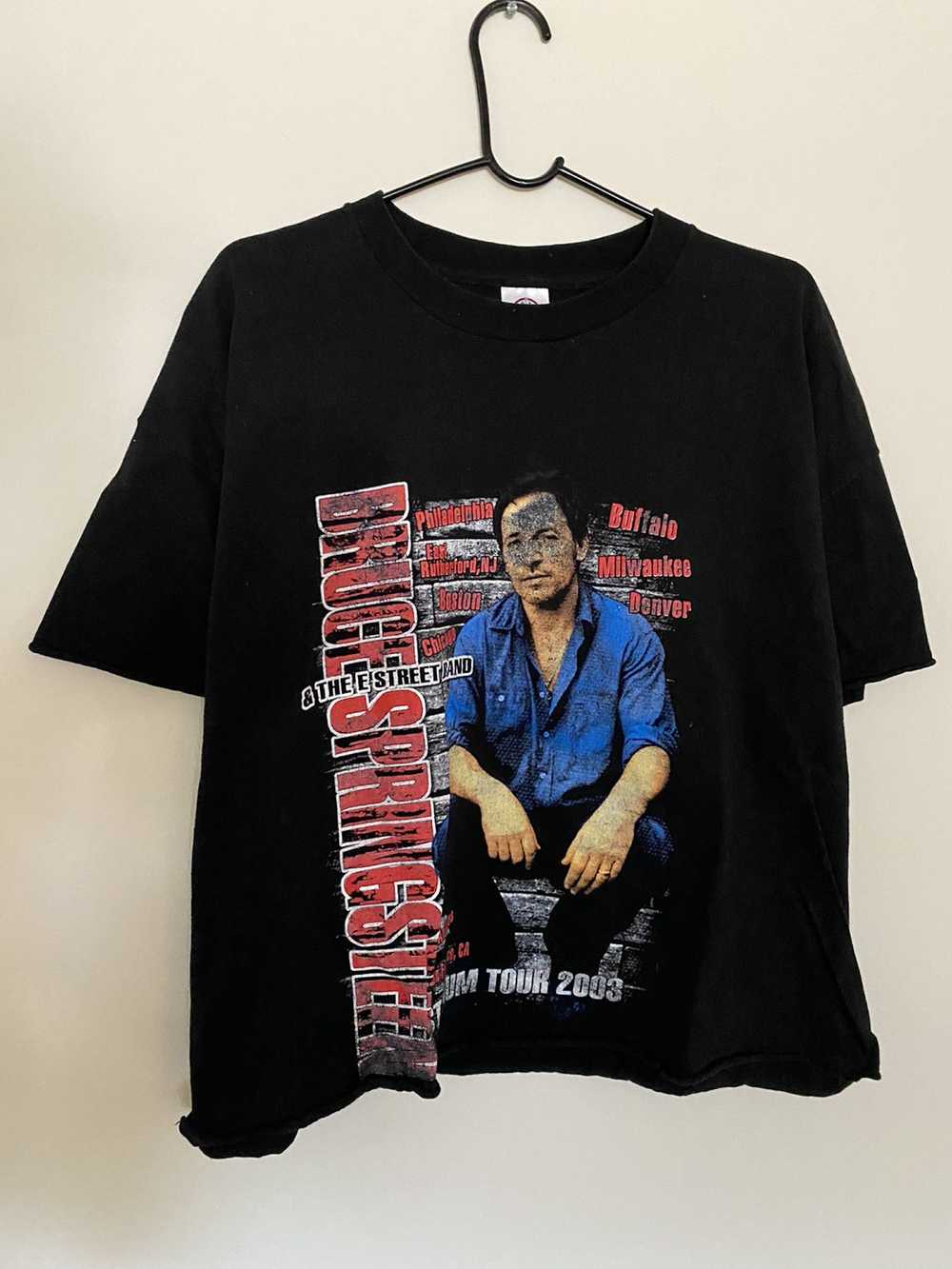 Band Tees × Vintage Bruce Springsteen 2003 Tour S… - image 1