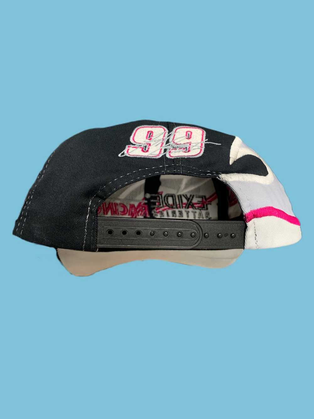 Racing × Vintage Vintage 90s Snapback Exide Batte… - image 3