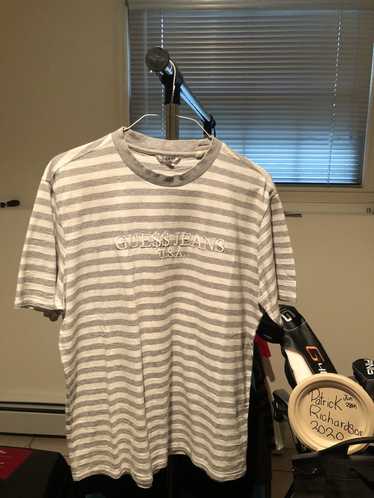 Guess Guess Jeans x ASAP Rocky Striped Tee Heather