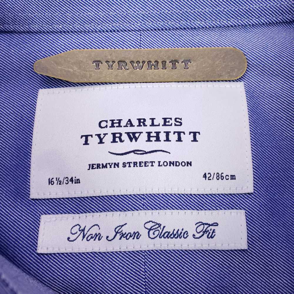 Charles Tyrwhitt Charles Tyrwhitt 16.5 34 Blue Sh… - image 4