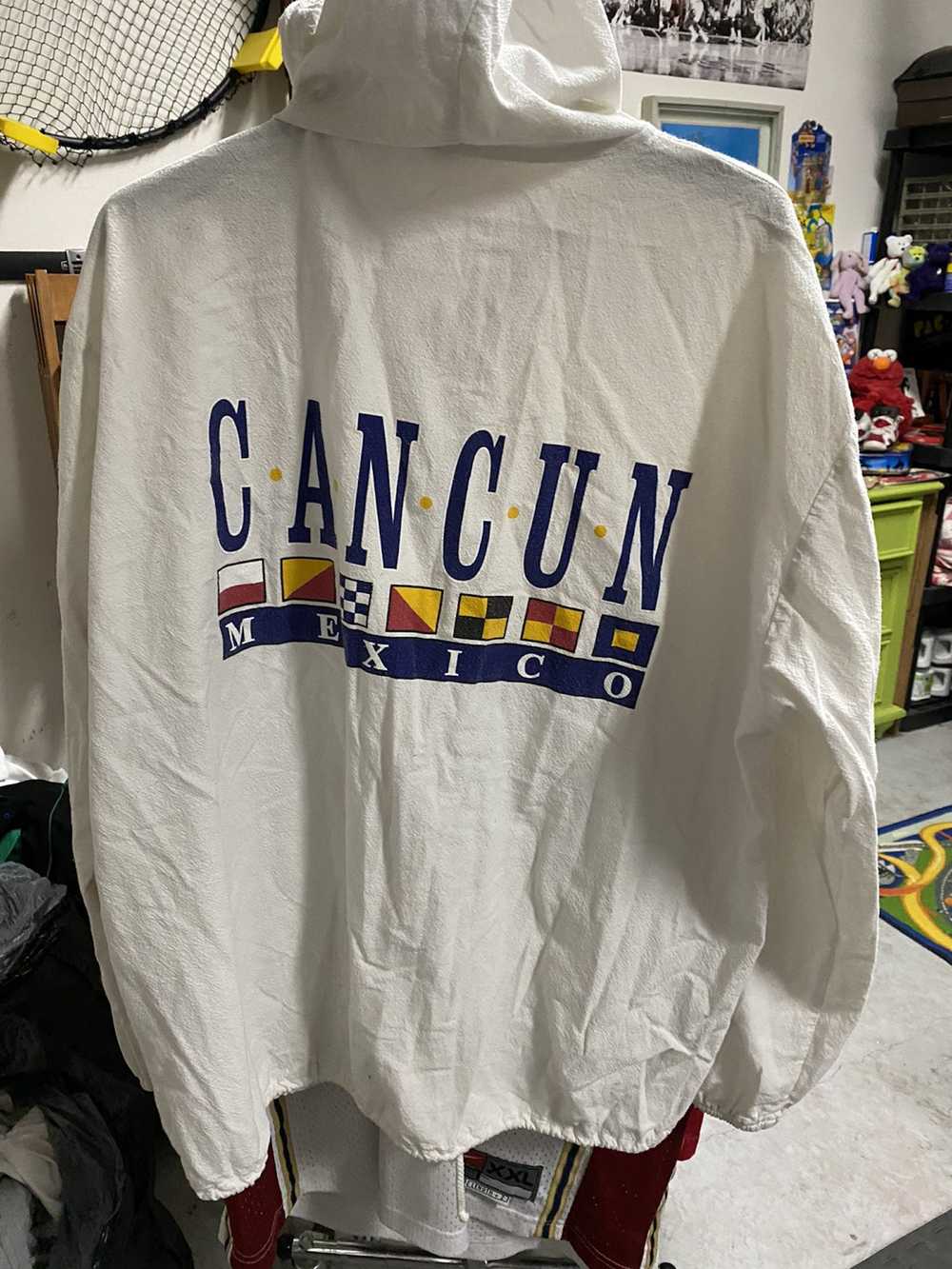 Vintage Vintage Cancun Mexico pullover hoodie - image 2