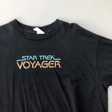 Vintage Vintage 90s Star Trek Voyager Movie Shirt - image 1