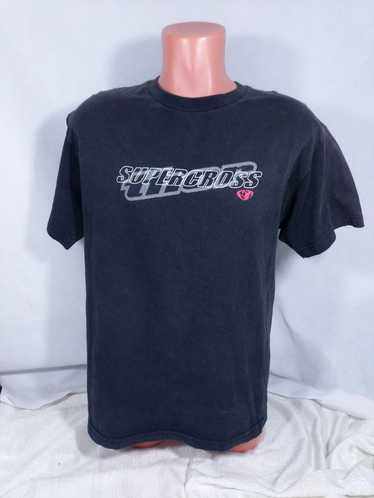 Vintage Thor Supercross T-Shirt Sz Large Black Fad