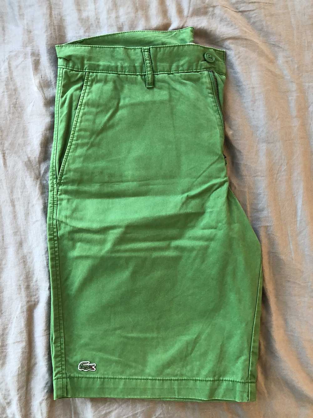 Lacoste Lacoste Green Shorts - Regular Fit - image 1
