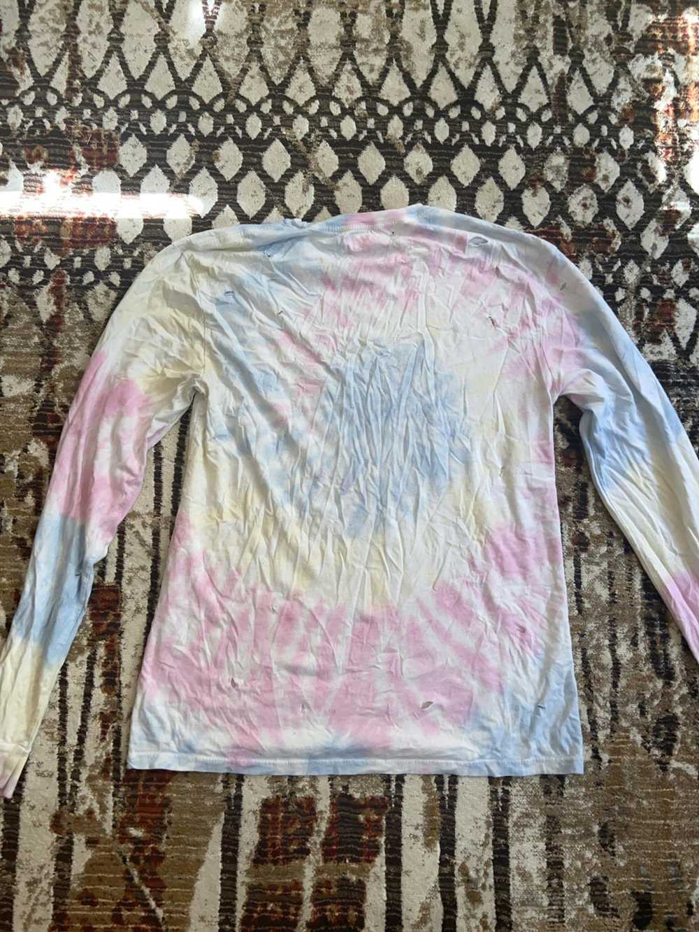 Custom × Pacsun Distressed Tye Dye Longsleeve - image 3